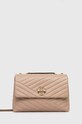 kožená kabelka Tory Burch přírodní kůže béžová 90446.288