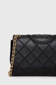 Akcesoria Tory Burch torebka skórzana Fleming Soft Convertible 137301.001 czarny