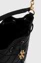 Δερμάτινη τσάντα Tory Burch Fleming Soft 142565.001 μαύρο