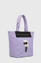 Чанта Karl Lagerfeld 230W3015 виолетов SS23