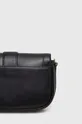 μαύρο Δερμάτινη τσάντα Karl LagerfeldK/SADDLE BAGUETTE