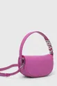 Τσάντα Karl LagerfeldK/SWING SM BAGUETTE ροζ