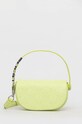 Чанта Karl Lagerfeld K/SWING SM BAGUETTE гладка кожа зелен 230W3077