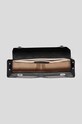 Karl Lagerfeld torebka zamszowa ICON K CROSSBODY SUEDE 230W3176 czarny