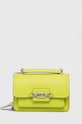 Δερμάτινη τσάντα MICHAEL Michael Kors λείο δέρμα πράσινο 30S2S7HL3L