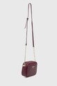 Kožená kabelka Patrizia Pepe CB0071.L001 burgundské AW24