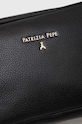 Kožená kabelka Patrizia Pepe čierna CB0071.L001