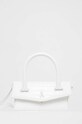 Patrizia Pepe torebka skórzana skóra licowa biały 2B0111.L030