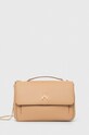 Patrizia Pepe torebka skórzana skóra licowa beżowy 8B0100.L001