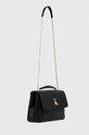 Δερμάτινη τσάντα Patrizia Pepe 8B0100.L001 μαύρο SS24