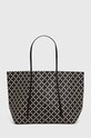 Torbica By Malene Birger Imitacija zrnatega usnja črna Q68960134Z