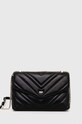 Dkny torebka skórzana skóra licowa czarny R243BV20