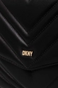 Kožna torba Dkny Temeljni materijal: 100% Ovčja koža Postava: 100% Poliester