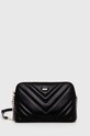 Dkny torebka skórzana skóra licowa czarny R24EBV23