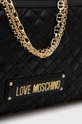 czarny Love Moschino torebka