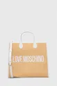 beżowy Love Moschino torebka Damski