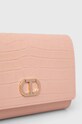Twinset poseta de piele roz 231TB7341