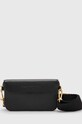 AllSaints torebka skórzana ZOE CROSSBODY czarny WR537X
