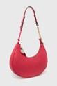 Kožená kabelka Red Valentino 2Q2B0D39KBN červená SS23