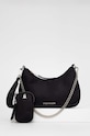 Τσάντα Steve Madden Bvital υφασμάτινο μαύρο SM13000561.BLK