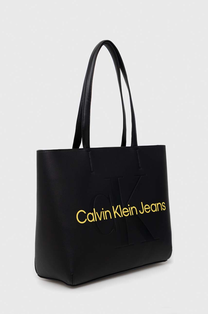 Kabelka Calvin Klein Jeans černá