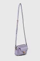 Шкіряна сумочка Coccinelle фіолетовий