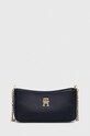 Tommy Hilfiger torebka nie mieści A4 granatowy AW0AW14483.PPYX