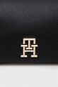 Τσάντα Tommy Hilfiger μαύρο AW0AW14511.PPYX