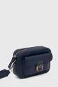 Δερμάτινη τσάντα Tommy Hilfiger σκούρο μπλε