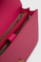 Δερμάτινη τσάντα Pinko 100941.A0F1 μωβ