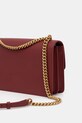 Akcesoria Pinko torebka skórzana 100941.A0F1 bordowy