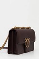Pinko borsa a mano in pelle 100941.A0F1 marrone AA00