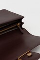 Δερμάτινη τσάντα Pinko 100941.A0F1 καφέ