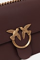 Akcesoria Pinko torebka skórzana 100941.A0F1 brązowy