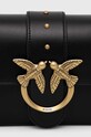 Кожаная сумочка Pinko чёрный 100058.A0F1