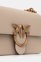 Pinko torebka skórzana beżowy 100074.A0F1