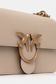Pinko torebka skórzana beżowy 100074.A0F1
