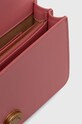Kožená kabelka Pinko ružová 100074.A0F1