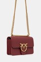 Pinko torebka skórzana 100074.A0F1 bordowy AA00