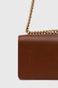 Akcesoria Pinko torebka skórzana 100074.A0F1 brązowy