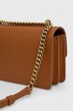 Accesorii Pinko poseta de piele 100074.A0F1 maro