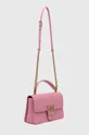 Pinko bőr táska rózsaszín
