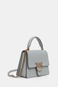 Δερμάτινη τσάντα Pinko 100066.A0F1 γκρί AA00