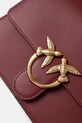 Δερμάτινη τσάντα Pinko μπορντό 100066.A0F1