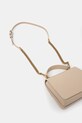 Pinko torebka skórzana beżowy 100071.A0F1