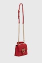 Kožená kabelka Pinko 100071.A0F1 červená AA00