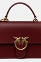 Usnjena torbica Pinko 100071.A0F1 bordo