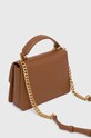 Akcesoria Pinko torebka skórzana 100071.A0F1 brązowy