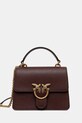 Pinko torebka skórzana bordowy 100071.A0F1