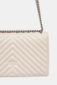Accesorii Pinko poseta de piele 100941.A0GK bej